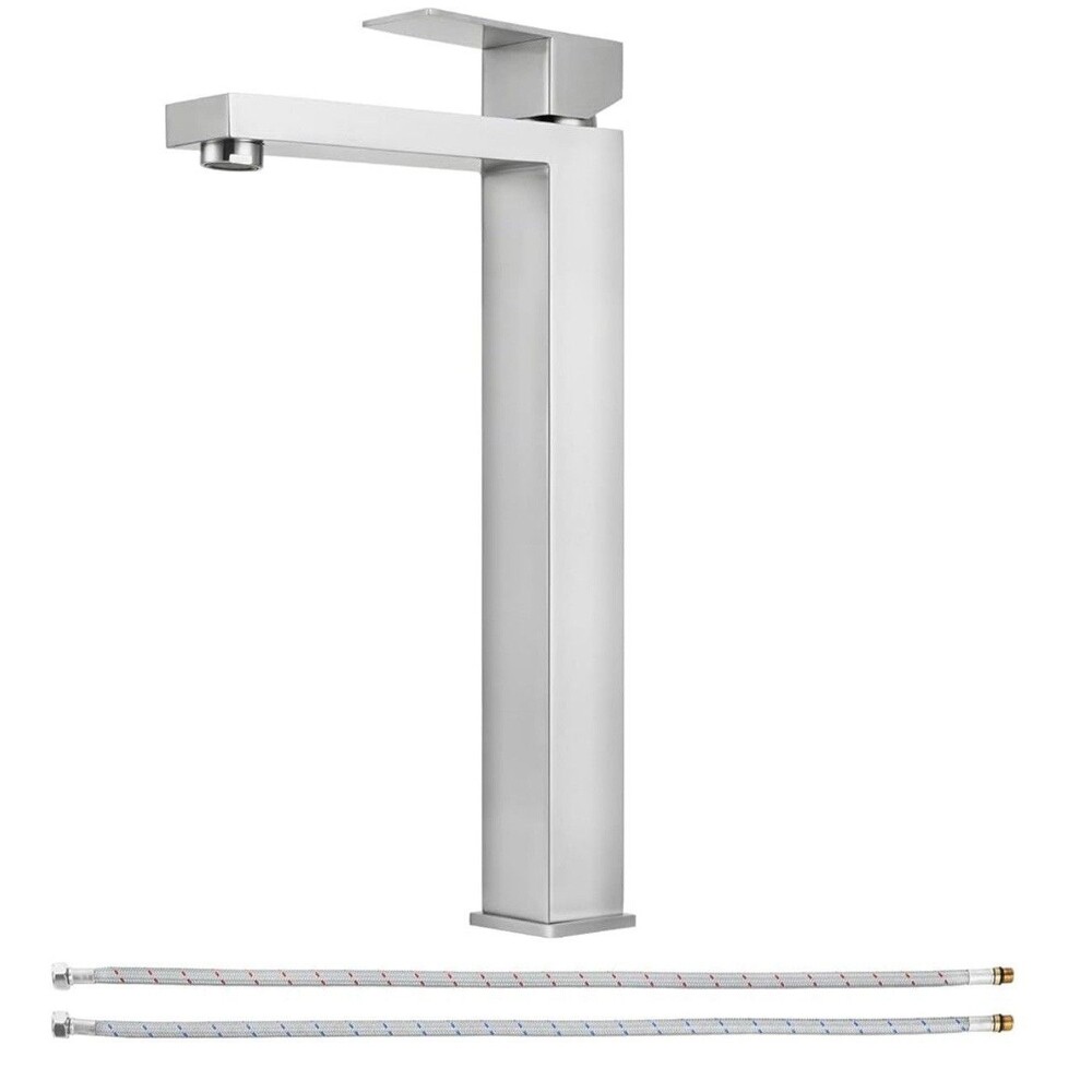 Etica Sink Facuet Single Handle Morden Tall Bathroom Sink Faucet